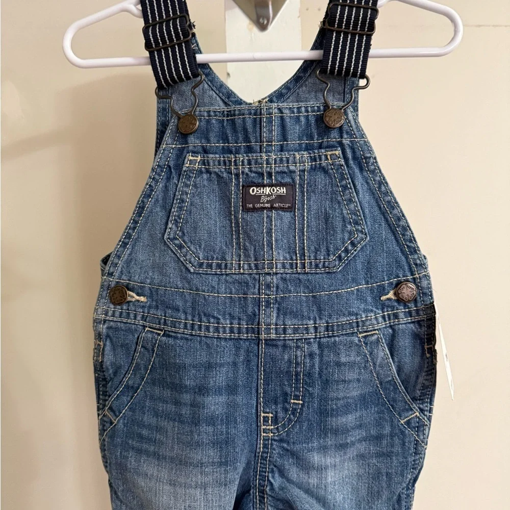 NWT Oshkosh B’Gosh Denim Shortalls